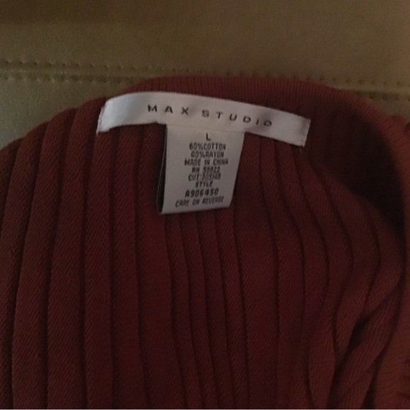 Max Studio Transitional cotton knit Dress - Picture 4 of 4